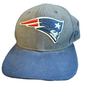 New England Patriots SnapBack Flat Brim Hat New Era 9Fifty